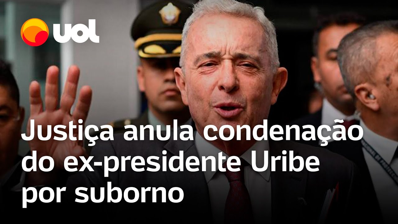 Justiça da Colômbia absolve Álvaro Uribe e revoga prisão de ex-presidente acusado de suborno