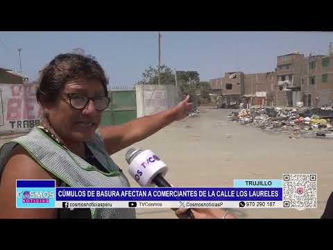 Cúmulos de basura afectan a comerciantes de la calle Los Laureles