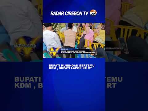 Bupati Kuningan Bertemu KDM