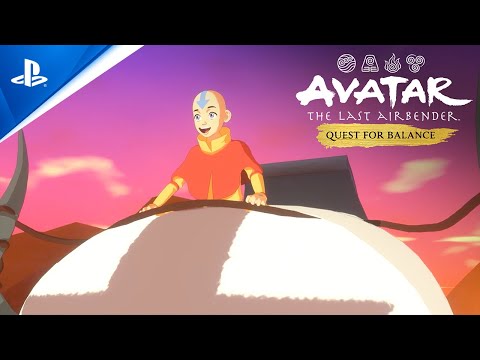 Avatar The Last Airbender: Quest for Balance - Announce Trailer | PS5 & PS4 Games