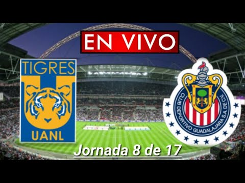 Donde ver Tigres vs. Chivas en vivo, por la Jornada 8 de 17, Liga MX