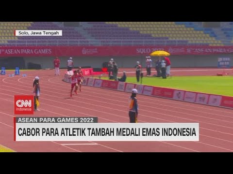Cabor Para Atletik Tambah Medali Emas Indonesia