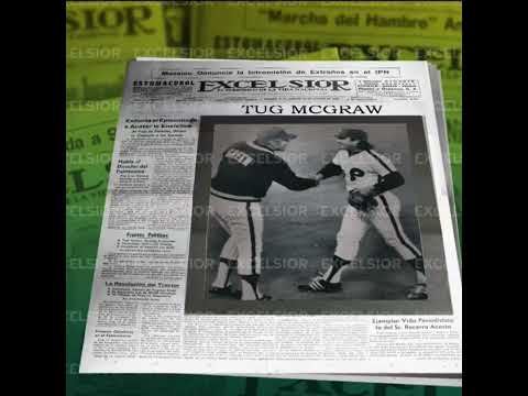 Tug McGraw, valioso relevista, jugó con los #Mets y #Phillies fue campeón #LaCasaDelBeisbol