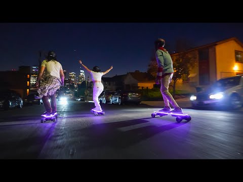 Light the Night - Backfire Zealot S2 electric skateboard