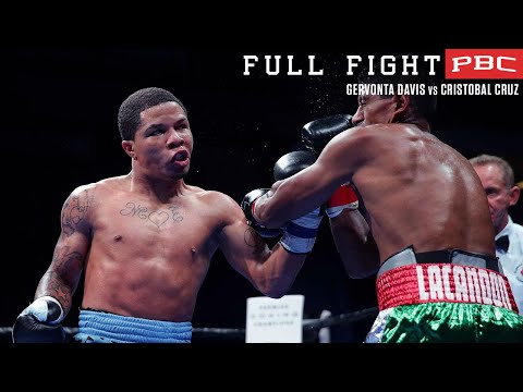 Tank’s FIRST PBC Fight | Davis vs Cristobal Cruz FULL FIGHT: October 30, 2015