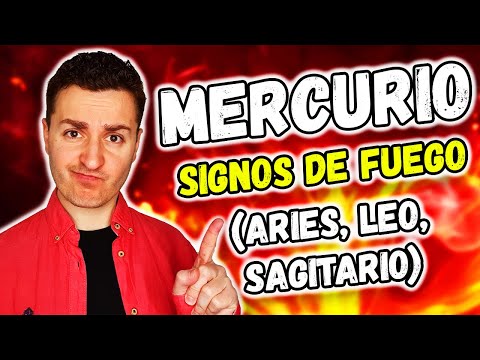 Significado de MERCURIO en SIGNOS de FUEGO: ARIES, LEO y SAGITARIO | Astrología