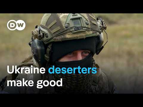 Ukraine gives military deserters a second chance | DW News
