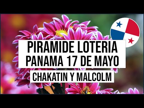Pirámide Lotería de Panamá Miércoles 17 de Mayo 2023  - Pirámide de Chakatin y Malcolm Ramos