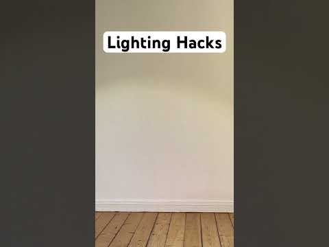 Lighting Hacks #science #experiment #light #lighting #photography #lifehacks