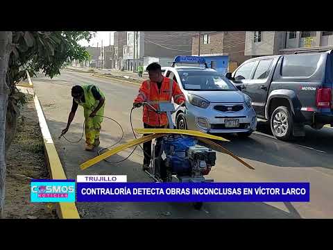 Trujillo: Contraloría detecta obras inconclusas en Víctor Larco