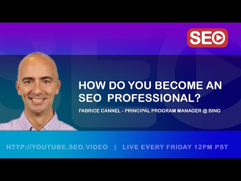 ? How To Become an SEO Expert: Fabrice Canel - Principal Program Manager @ Bing Answers the Question