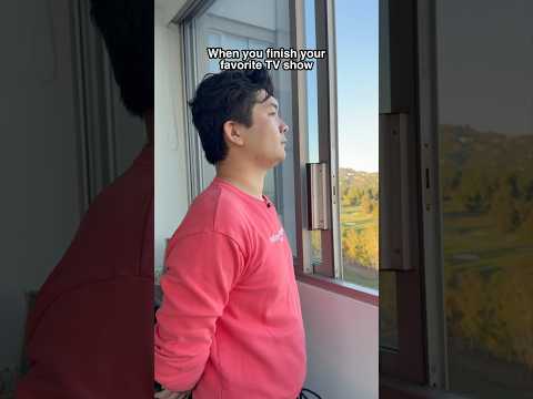 When your favorite TV show ends 😭