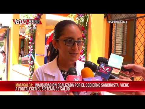 Inauguran centro de salud en la zona noreste de Matagalpa - Nicaragua