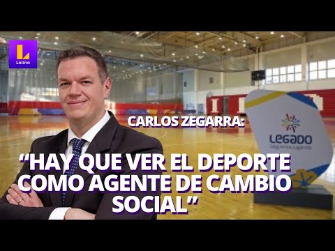 Carlos Zegarra: El futuro de Legado es ser el ente rector de la infraestructura deportiva nacional