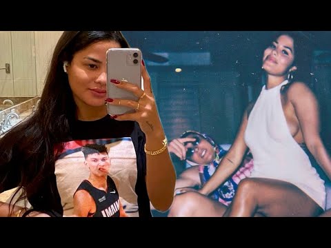 Katya Elise Henry Shows Off New Tyler Herro Mean Mug Shirt During Trip To The Gym