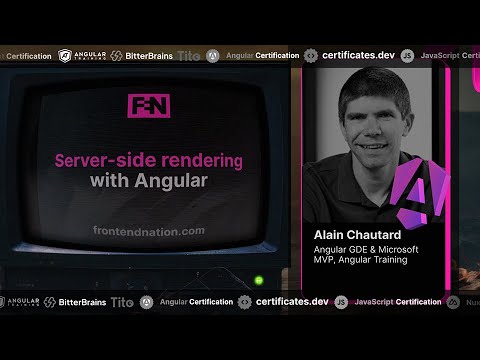 Intro to server-side rendering with Angular | Alain Chautard | Angular Day by Frontend Nation 2025
