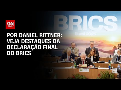 ​Análise: Brics mostra preocupação com Gaza e critica tarifas | CNN PRIME TIME