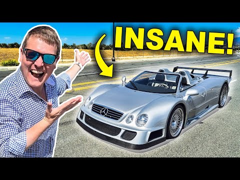 Exploring the Rare Mercedes CLK GTR Roadster in Orange County