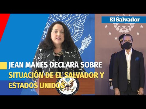 Jean Manes habla sobre relación de Estados Unidos con El Salvador