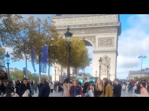 qazi vlog france from champs elysees city  of love