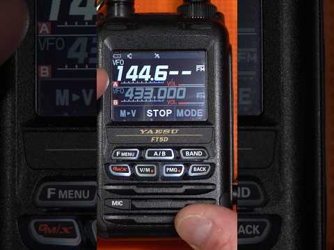 Did Yaesu just fix frequency scanning? #hamradio #yaesu