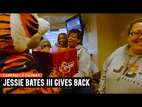 Jessie Bates III Continues to Gives Back | Cincinnati Bengals video clip