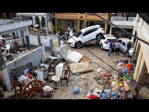 24 fallecidos por lluvias en RD; alerta roja y amarilla en varias provincias