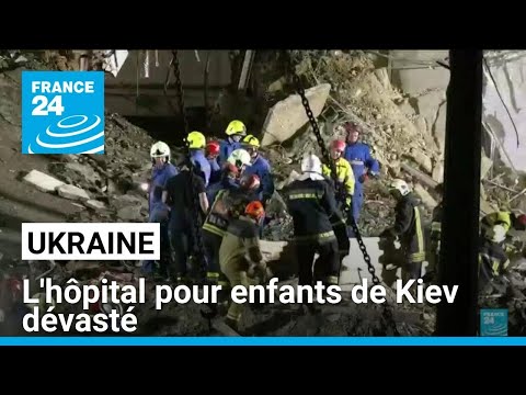 Ukraine : l'hôpital pour enfants de Kiev dévasté • FRANCE 24