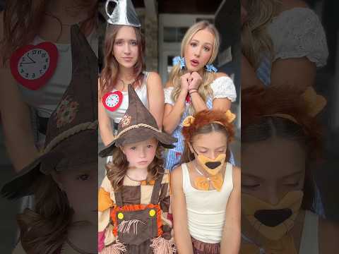 <strong>WIZARD</strong> <strong>OF</strong> <strong>OZ</strong> CREW 🧡🩶🩵🤎 #trending #halloween #costume #viral #funny #trickortreat #cute #happy