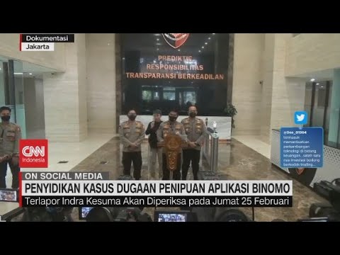 Penyidikan Kasus Dugaan Penipuan Aplikasi Binomo