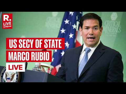 LIVE: US State Secy Marco Rubio Speaks To Media As He Departs To Attend Munich Security Conference