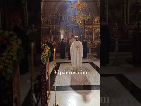 служба в Храме.Иерусалим #иеру #иерусалим #храмгробагосподня