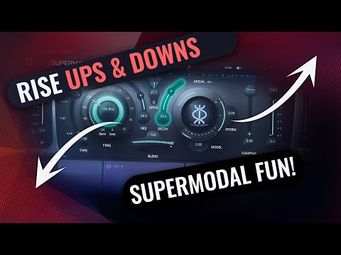 Create Rises and falls with Supermodal - Sound design tutorial