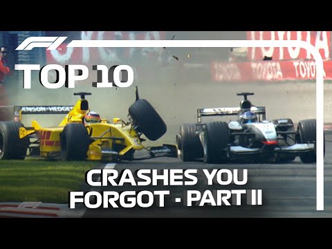 10 More F1 Crashes You Forgot