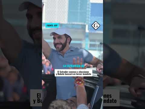 ¿Bukele va por su tercer mandato?  Gestión Mundo