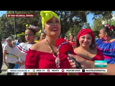 ¡Con Honduras en el Corazón! Catrachos desfilan en España, celebrando nuestra Independencia Patria