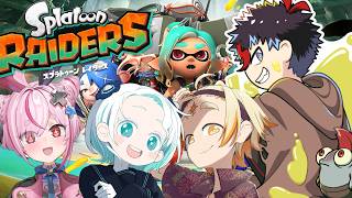 #4【スプラトゥーン レイダース】初めてのフルパレイダース!【兎鞠まり/羽渦ミウネル⁩/善額サンパロー/未知又バトヤ】