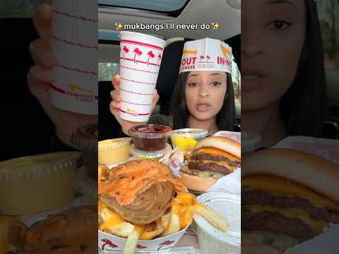Mukbangs i’ll never do 🙅‍♀️
