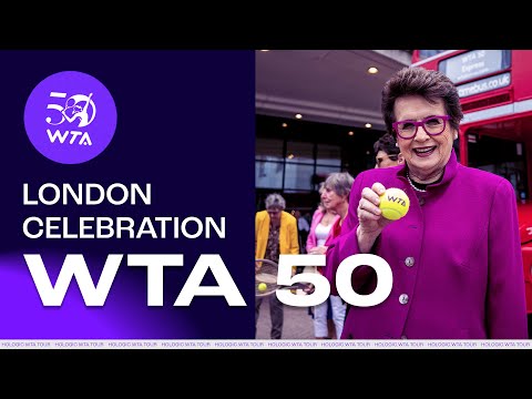 Billie Jean King & Legends Celebrate the WTA's 50th Anniversary at London's Gloucester Hotel!