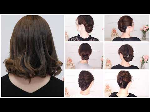 【ボブ髪~ロング髪】10パータン簡単なヘアアレンジ