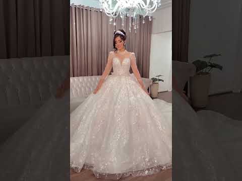 “Lace, Luxury & Love — The Perfect Wedding Dress Has Arrived!” #shorts  #shortsvideo #shortfeed