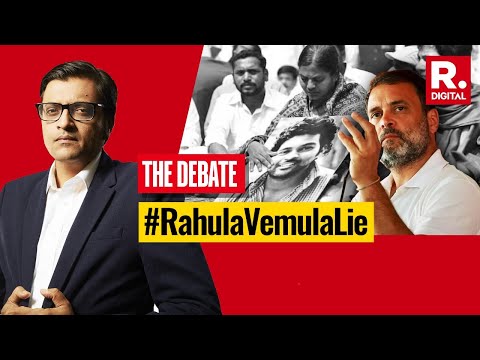 Did Rahul Gandhi Make Up The Caste Theory About Rohith Vemula? | The Debate
