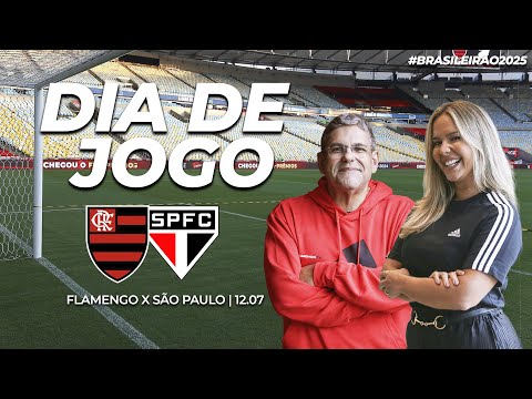 🔴 AO VIVO: FLAMENGO X SÃO PAULO | PRÉ-JOGO + NARRAÇÃO | BRASILEIRÃO (12/07/25)
