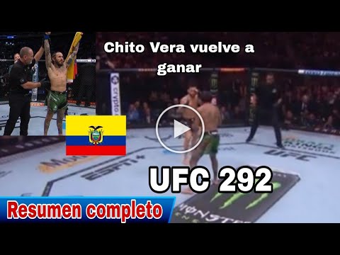 Resumen de la pelea Chito Vera vs. Pedro Munhoz UFC 292, pelea completa, Figth Vera vs. Munhoz