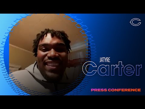 Ja'Tyre Carter: 'My versatility is what's gotten me to this point' | Chicago Bears video clip