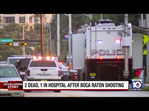 Detectives search for shooter after 2 dead, 1 injured in Boca