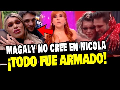 MAGALY MEDINA NO CREE EN EL ROMANCE DE NICOLA PORCELLA Y WENDY GUEVARA