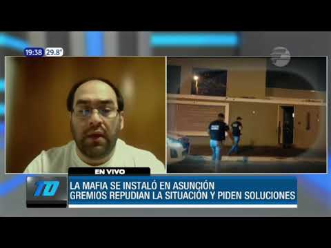 Gremios repudian la situación sobre la mafia en Paraguay