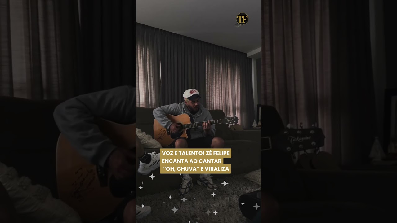 Voz e talento! Zé Felipe encanta ao cantar “Oh, Chuva” e viraliza