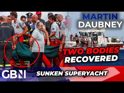 Divers recover MORE bodies from sunken superyacht as fortunes of four MISSING passengers DWINDLE